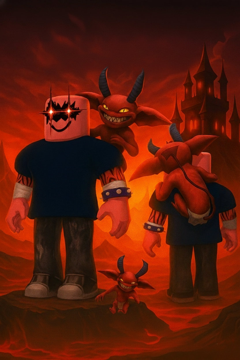 Delinquent Demon (Back) (Effect)